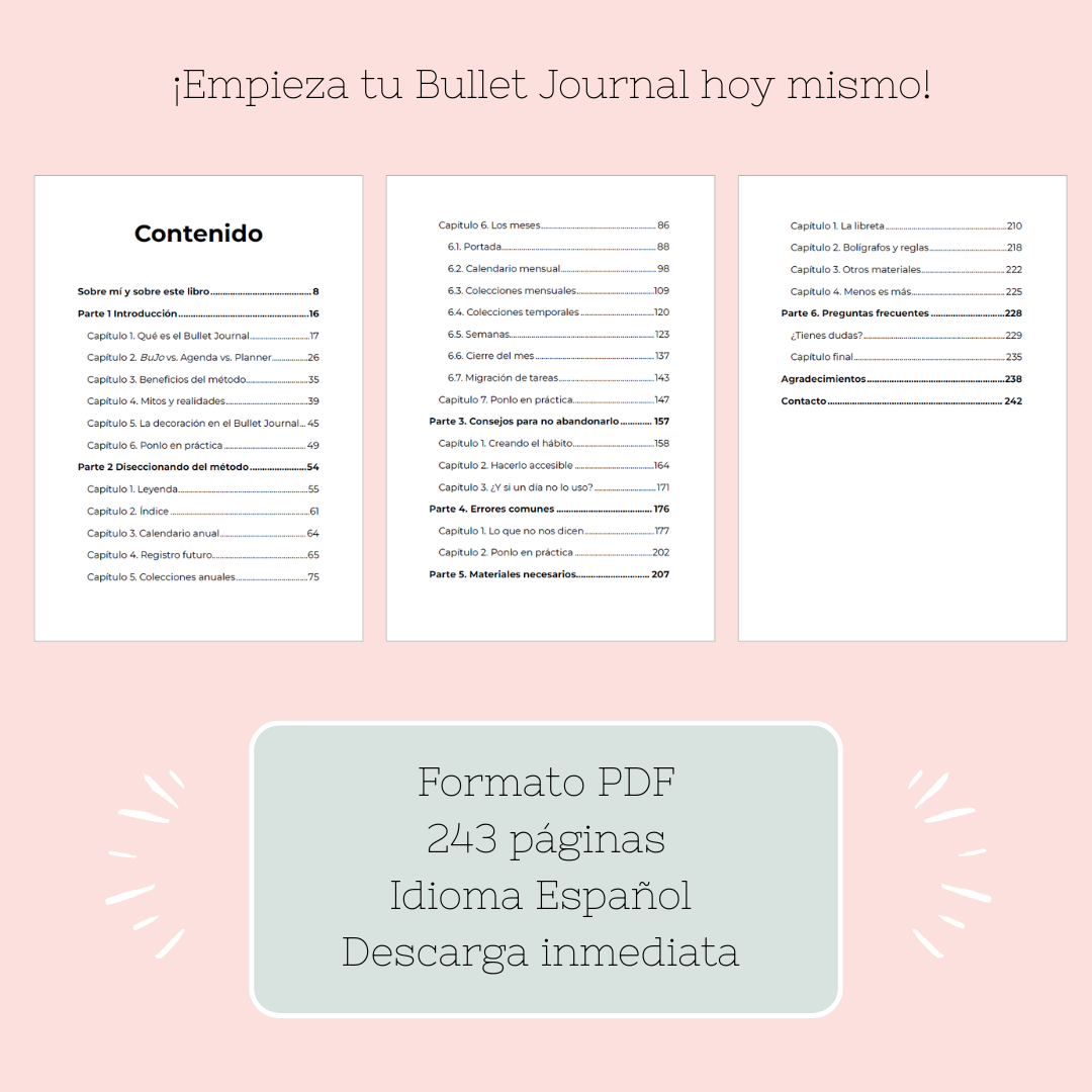 La magia de la organización 1 - Bullet Journal desde cero - Imagen 2