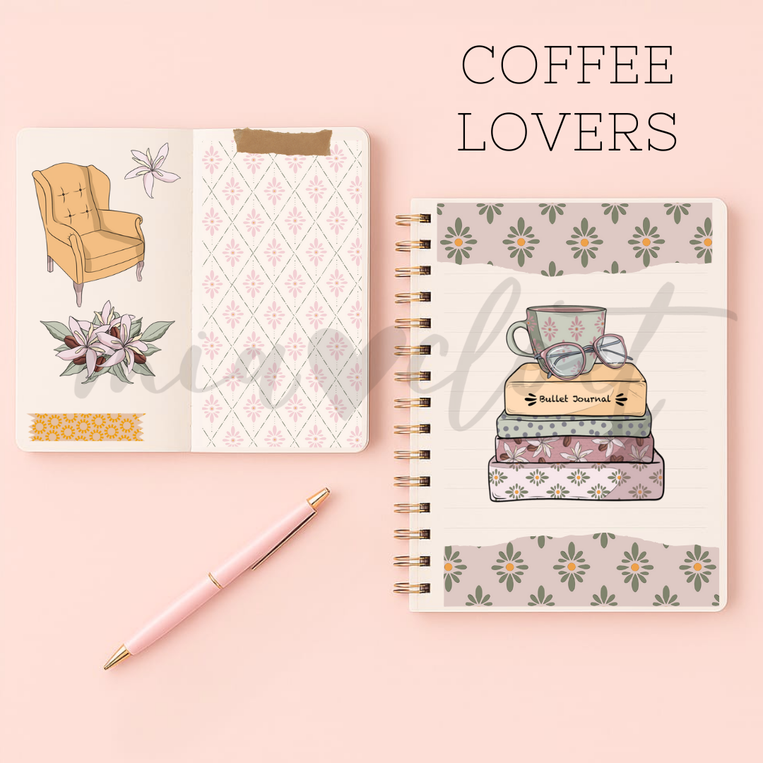 Vintage - Descargable decoración mensual "Coffee Lovers"