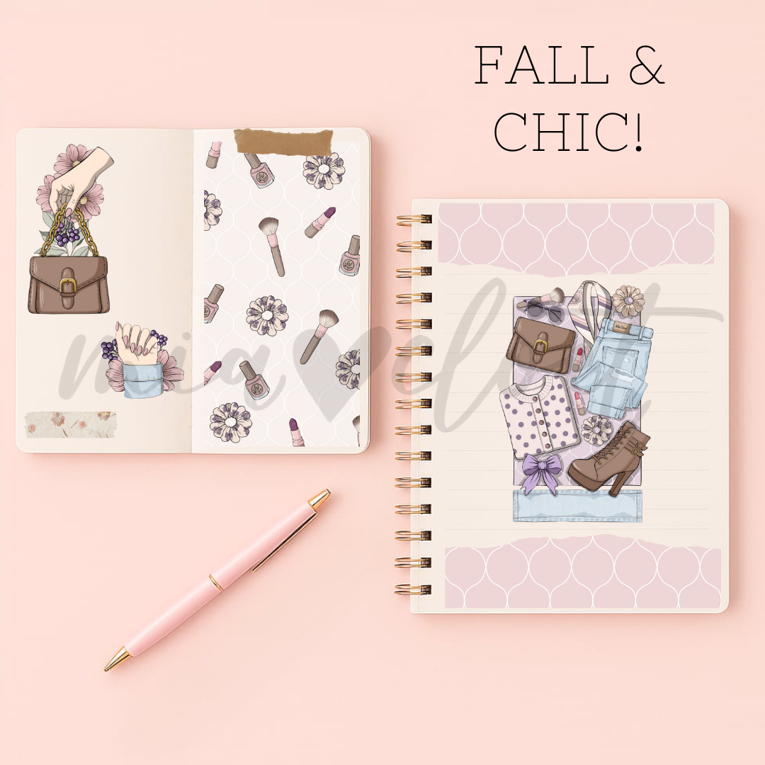 Descargable decoración mensual "Fall & Chic"