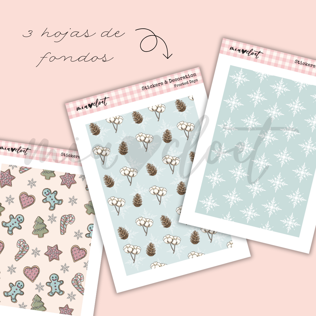 Descargable decoración mensual "Frosted Days" - Imagen 4