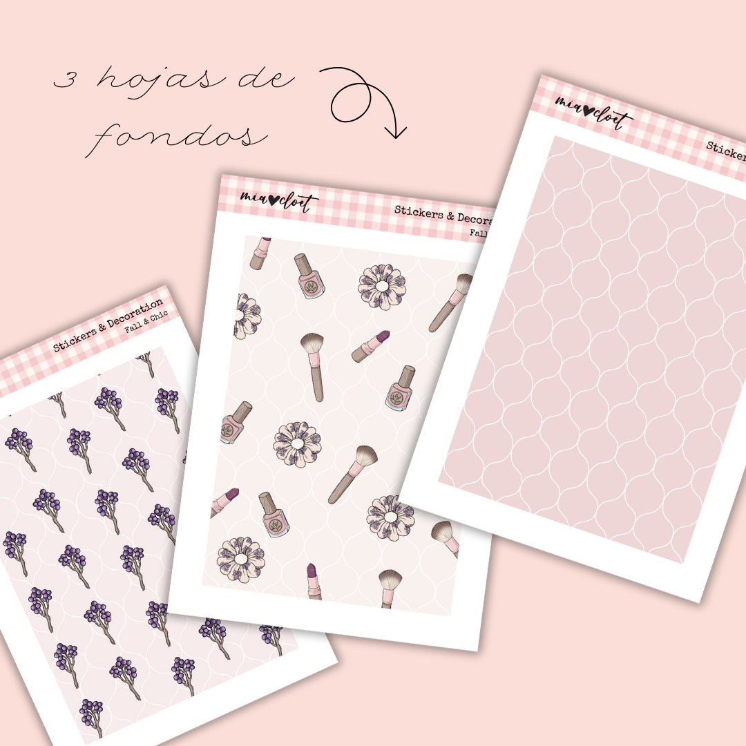 Descargable decoración mensual "Fall & Chic" - Imagen 4