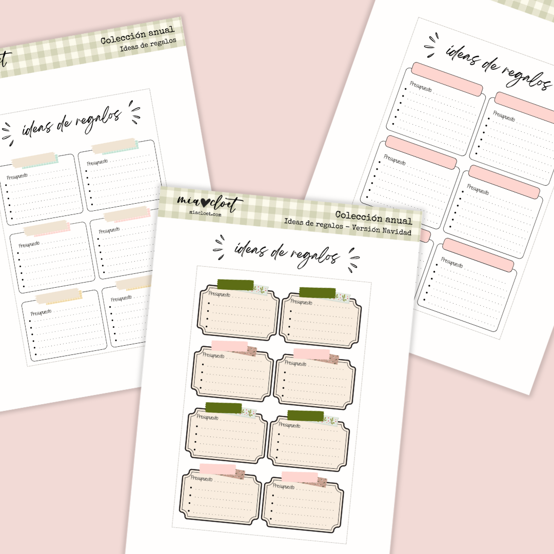 Ideas de regalos - Descargable Colección Anual - Imagen 2