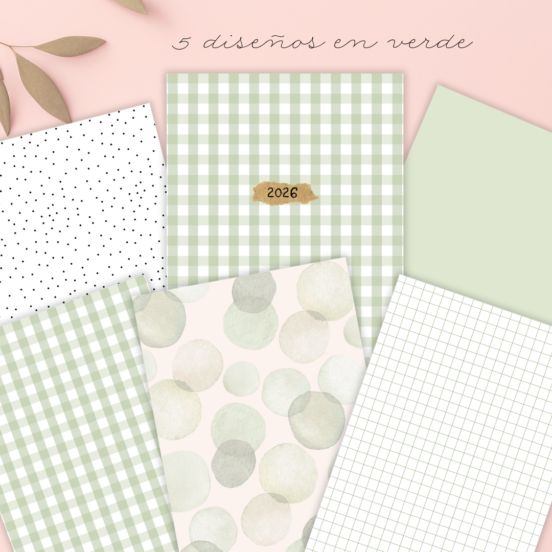 Portadas Vichy 2026 para planner, agenda y Bullet Journal - Imagen 3