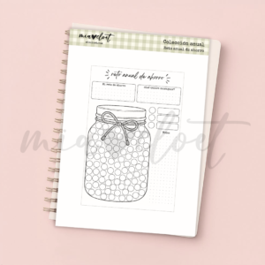 Reto ahorro Frasco - Descargable Colección Anual