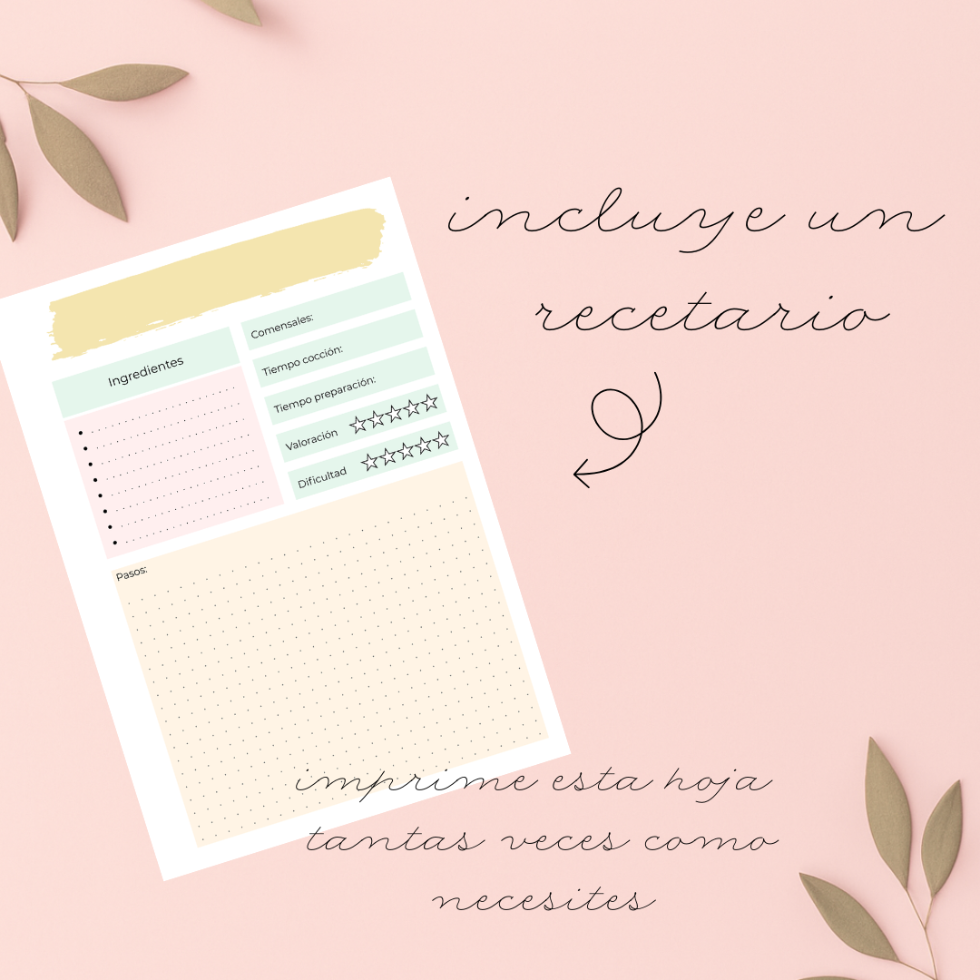 Pack Hogar: Menús y Limpieza 2026 - Imagen 16