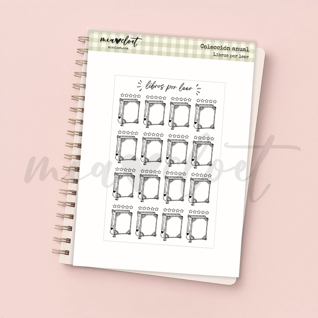 Libros por leer - Descargable Colección Anual
