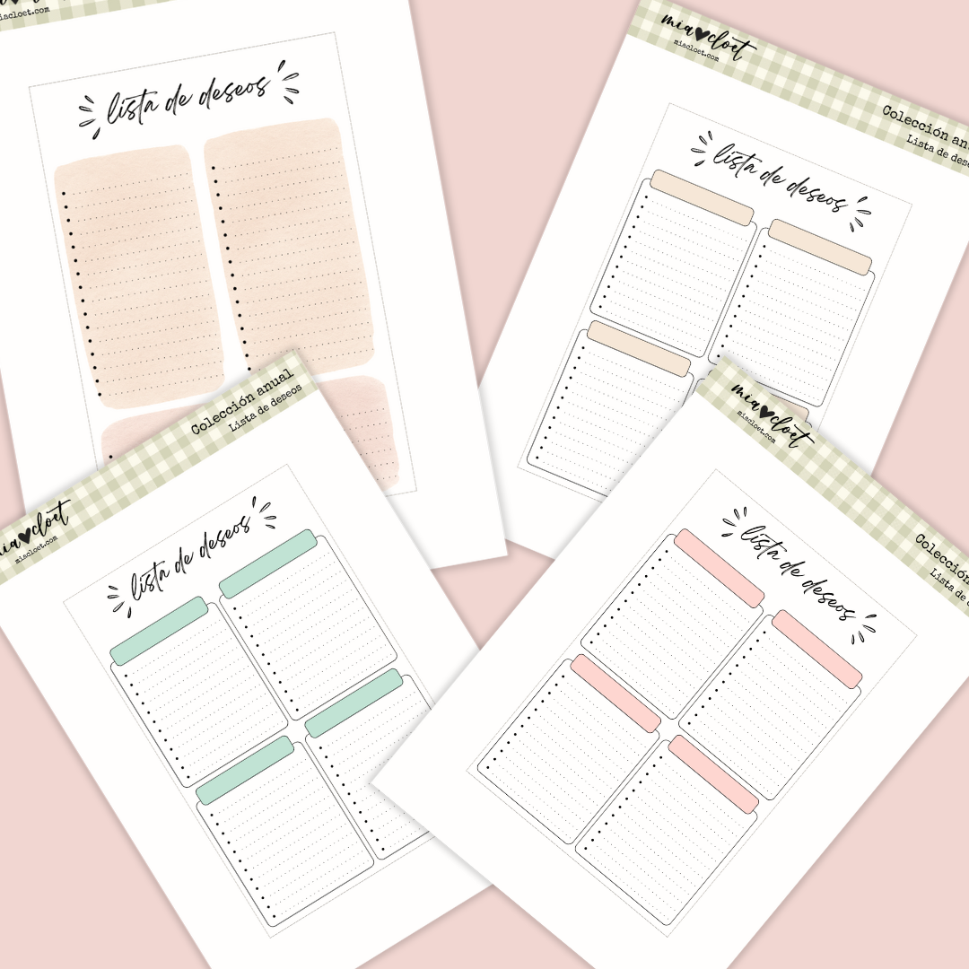 Lista de deseos - Descargable Colección Anual - Imagen 3