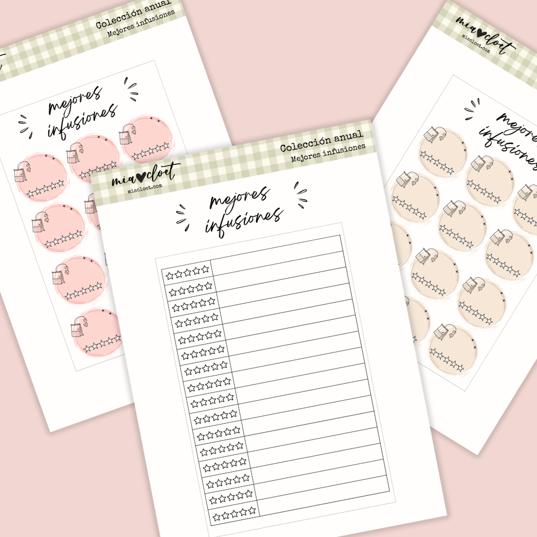 Mejores infusiones - Descargable Colección Anual - Imagen 2