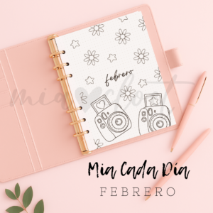 Planner Mia Cada Día Febrero 2026