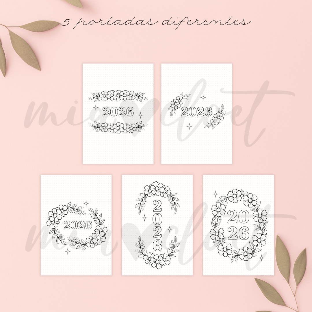 Planner Mia Cada Día 2026 (Completo) - Imagen 3