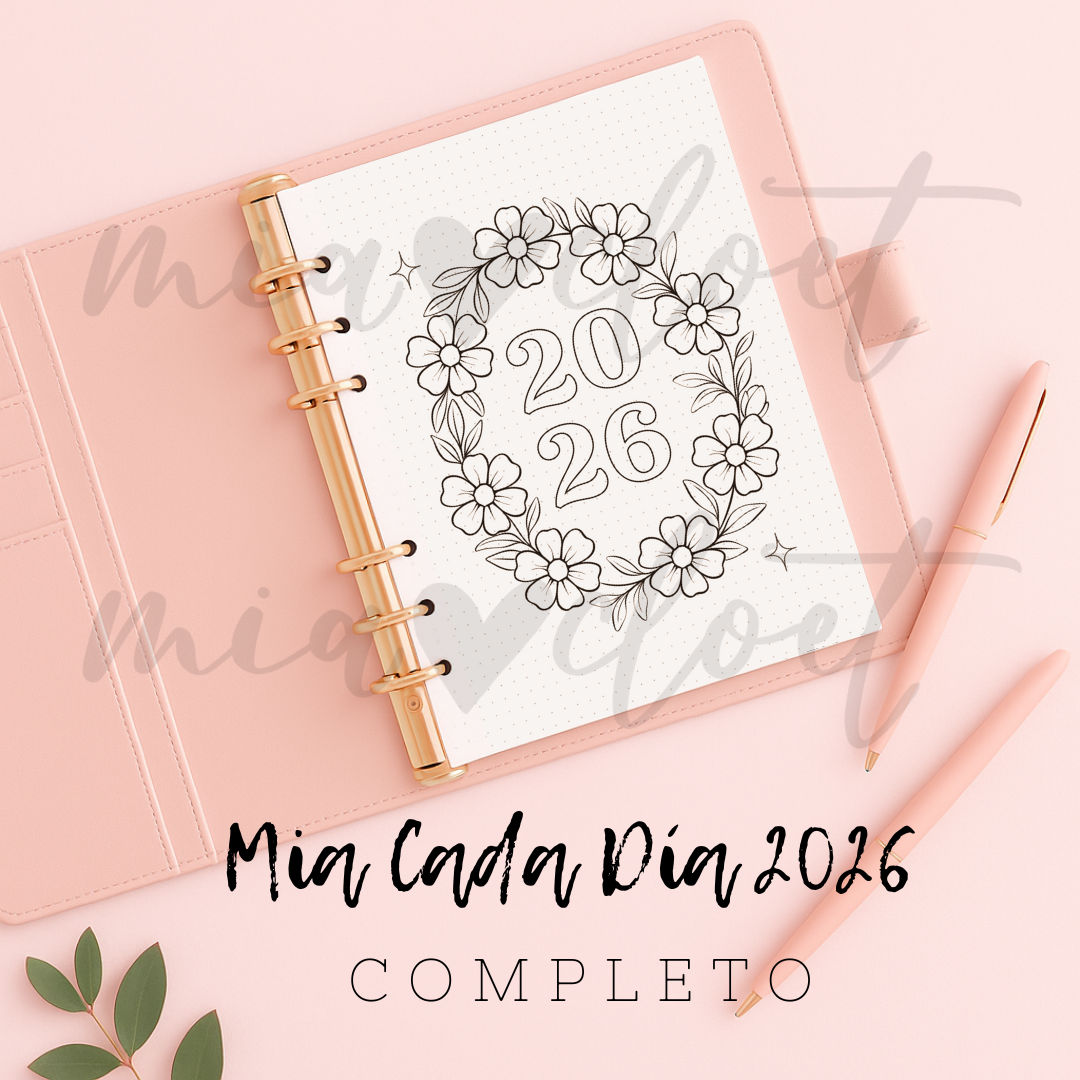 Planner Mia Cada Día 2026 (Completo)
