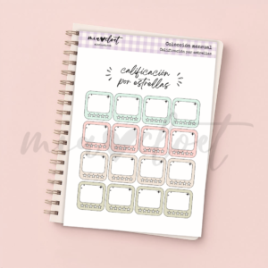 Calificación por estrellas - Colección Mensual