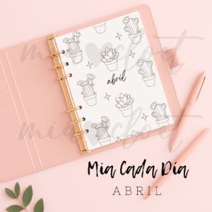 Planner Mia Cada Día Abril 2026