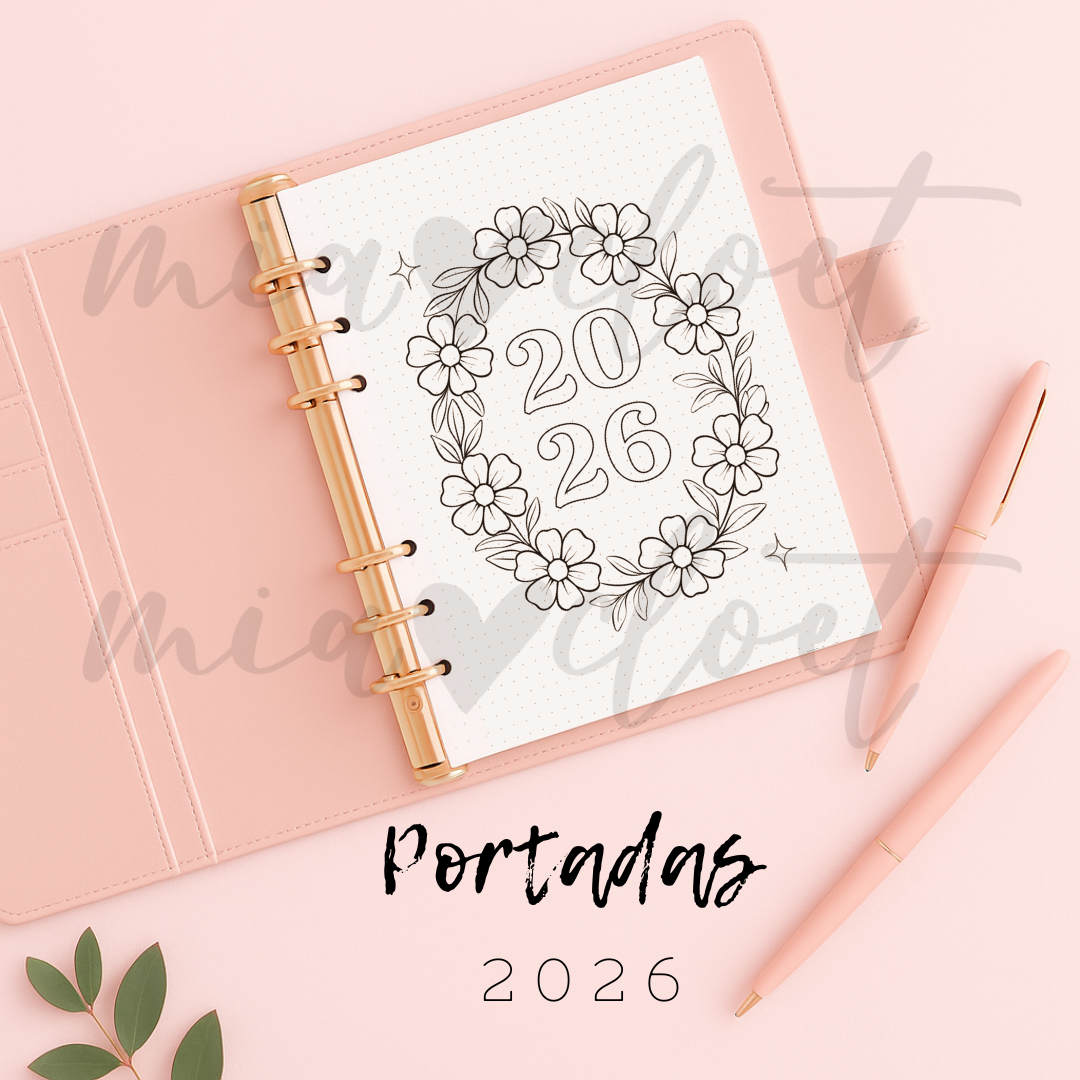 Portadas Coloreables 2026