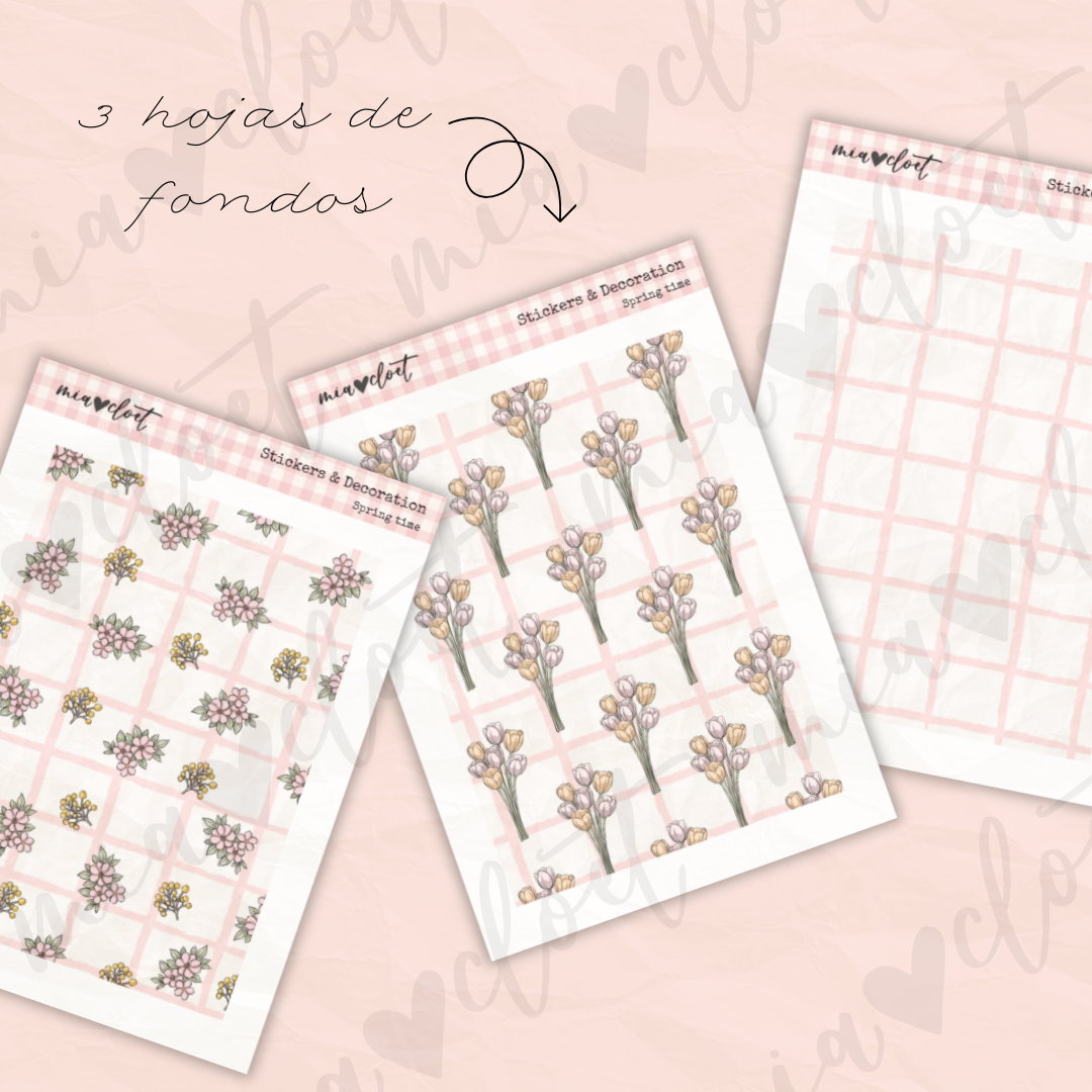 Descargable decoración mensual "Spring Time" - Imagen 4