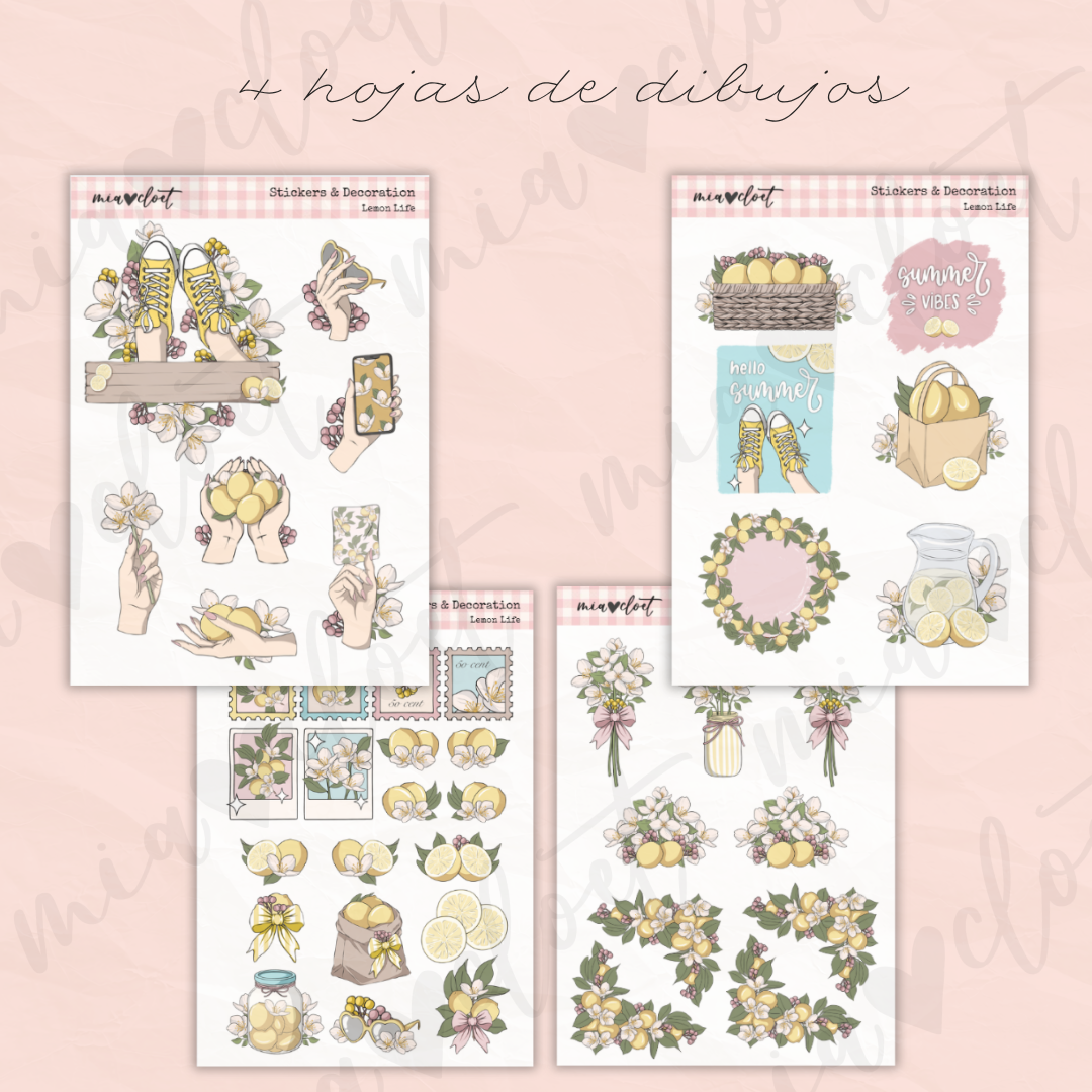 Descargable decoración mensual "Lemon Life" - Imagen 3