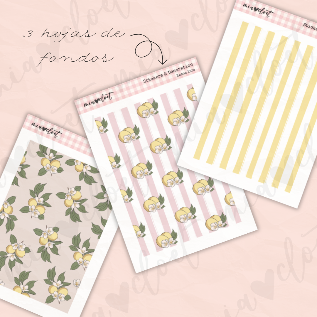 Descargable decoración mensual "Lemon Life" - Imagen 5